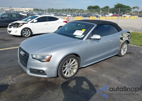 2016 Audi A5 2.0T Premium from USA, damaged, VIN WAUD2AFH7GN006418